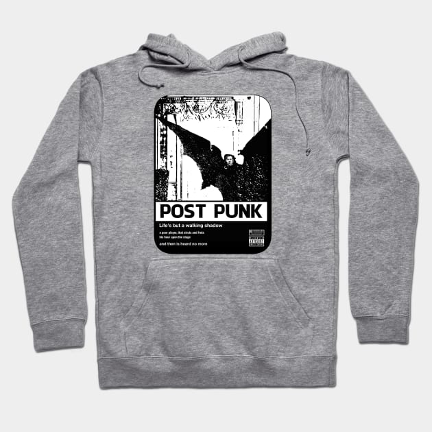 POST PUNK Hoodie by theanomalius_merch